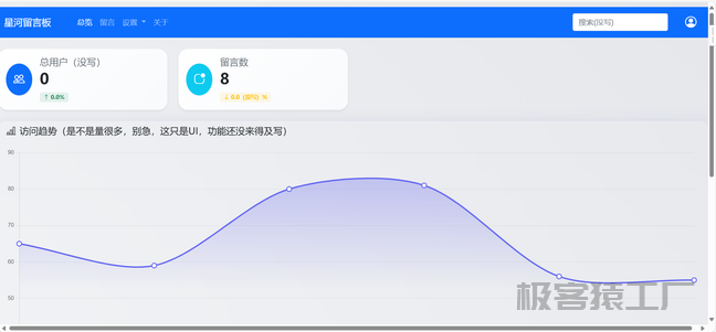 星河留言板V1.3.0 ~又更新好多功能-极客猿工厂 星河留言板V1.3.0 ~又更新好多功能-极客猿工厂